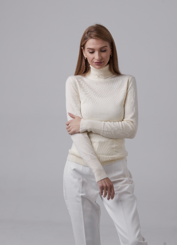 Turtleneck 100% cashmere - Image 5