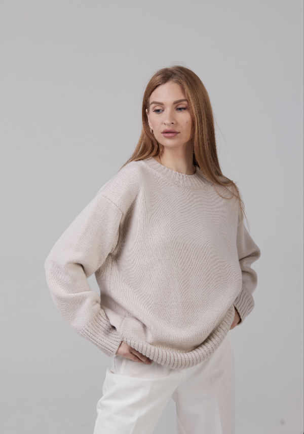 Knitted Sweater 100% Merino wool “Classic”