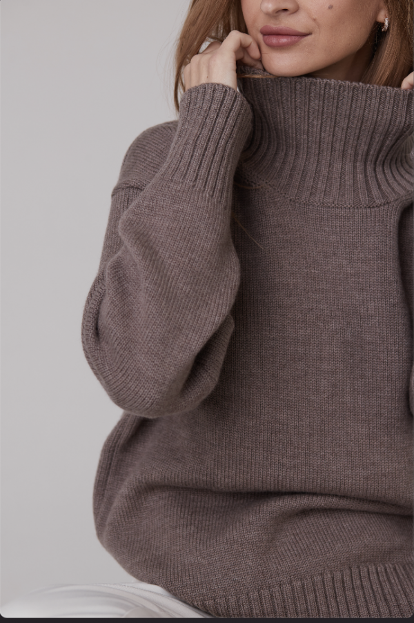 Knitted Sweater 100% Merino wool “Nicole” - Image 6