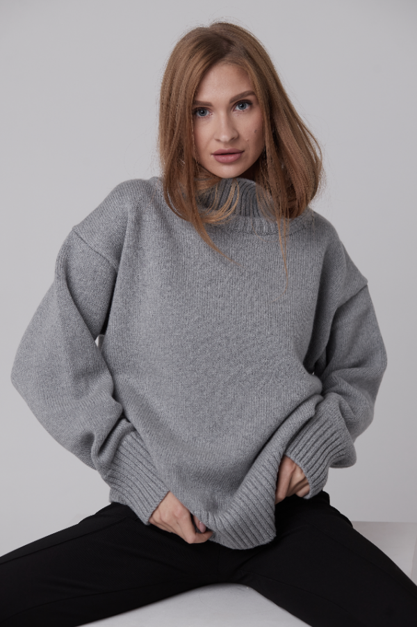 Knitted Sweater 100% Merino wool “Classic” - Image 2