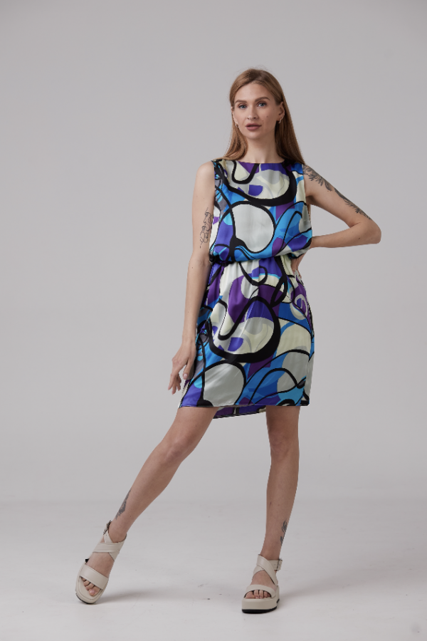 100% Silk dress - Image 3