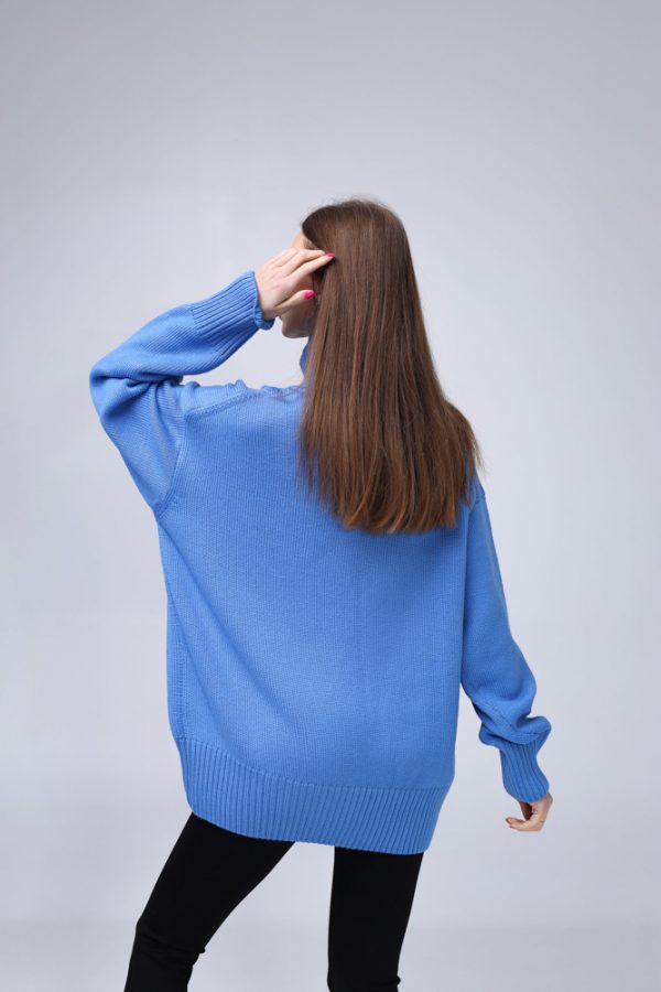 Knitted  Sweater 100% Merino wool "Nicole"