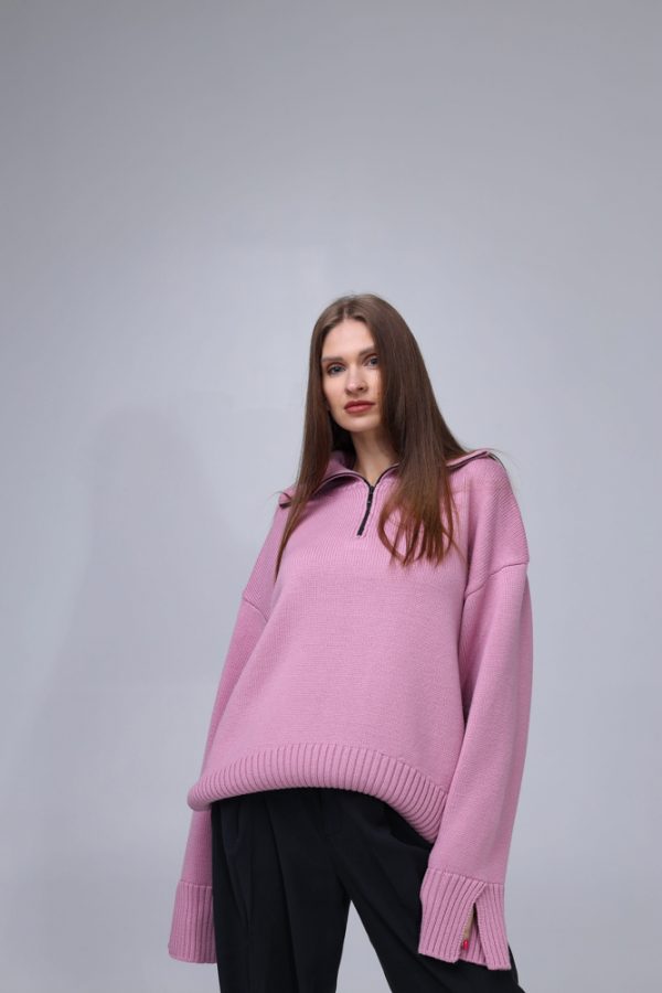 Knitted Sweater 100% Merino wool "Victory" - Image 3