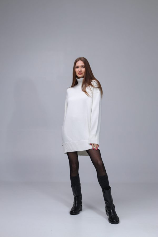 Knitted Dress 100% Merino wool