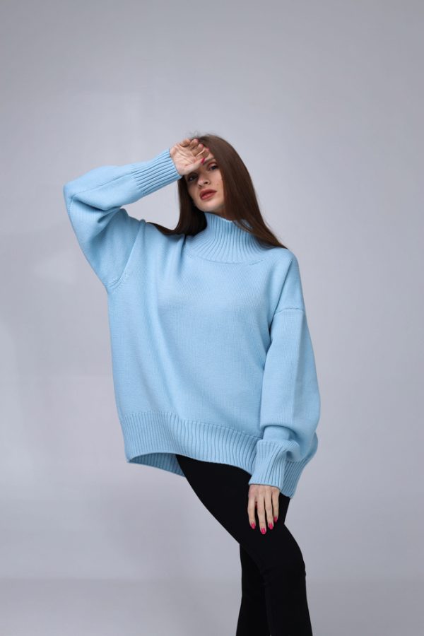 Knitted  Sweater 100% Merino wool "Nicole"