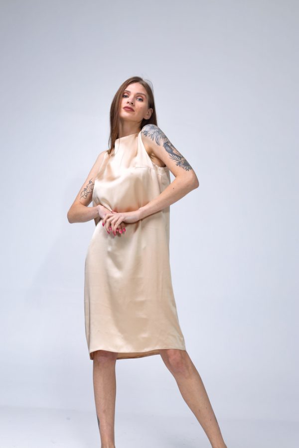 100% Silk dress - Image 2