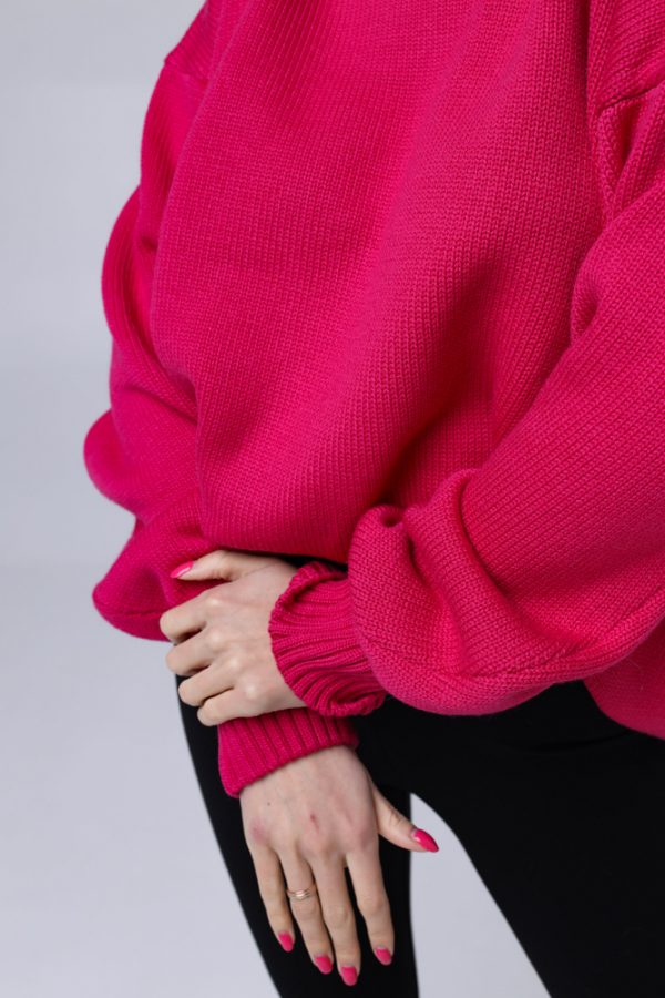 Knitted  Sweater 100% Merino wool "Nicole" - Image 3