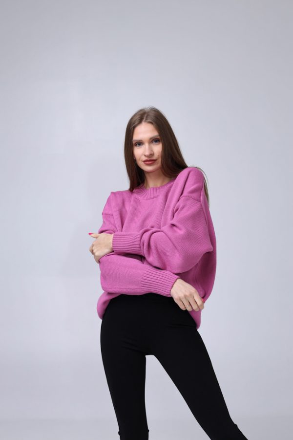 Knitted  Sweater 100% Merino wool "Nicole"