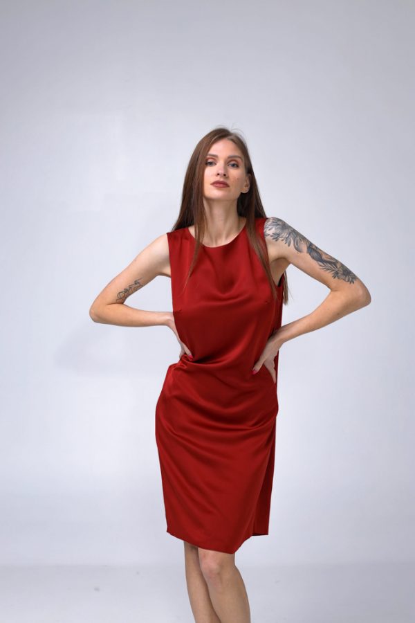 100% Silk dress - Image 3