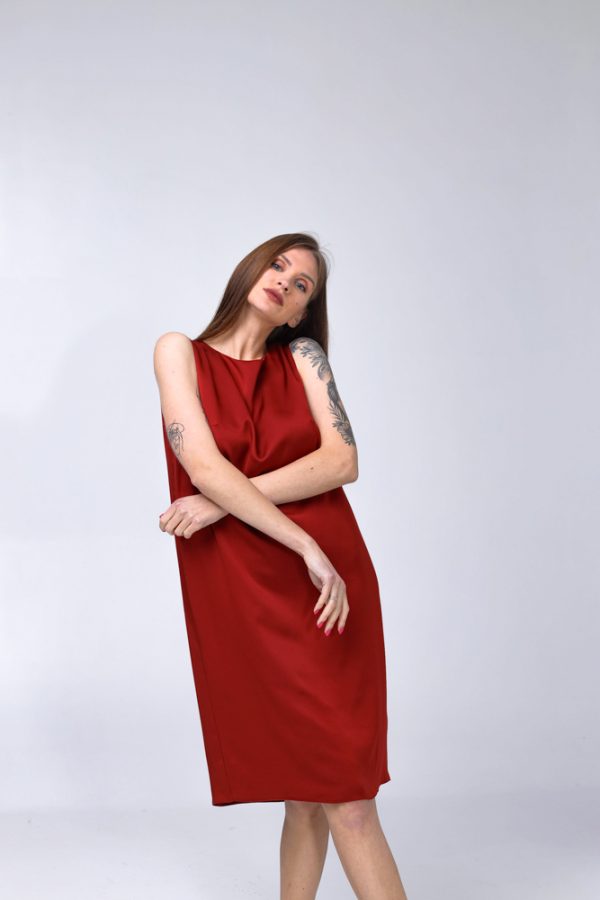 100% Silk dress - Image 2