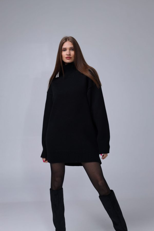 Knitted Dress 100% Merino wool - Image 4