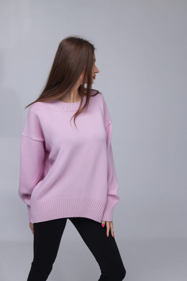 Knitted  Sweater 100% Merino wool "Nicole" - Image 2