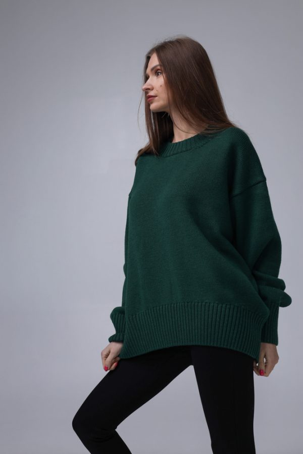 Knitted  Sweater 100% Merino wool "Nicole"